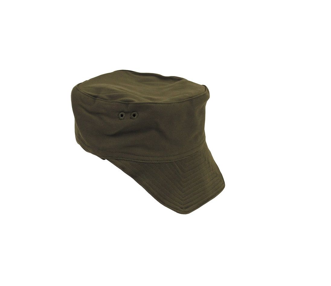 kradse halvleder inerti Kamphat "Combat Cap", Fransk Militær, Olivengrøn, ubrugt - Militærbutikken