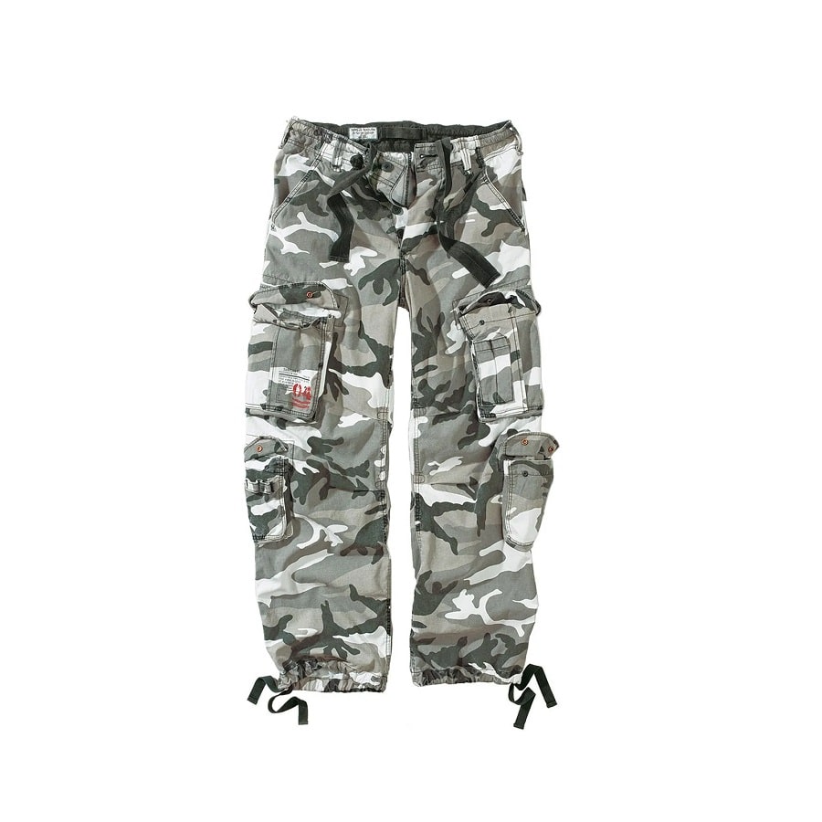 Prædike Penge gummi væv Airborne vintage bukser, City Camouflage - Militærbutikken
